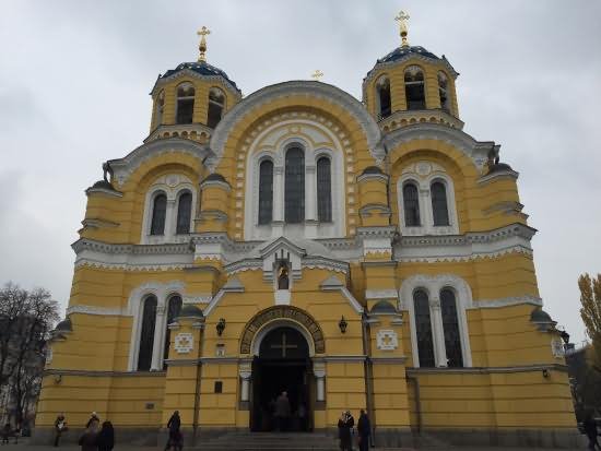 Saint Volodymyr's Cathedral In Kiev, Ukraine