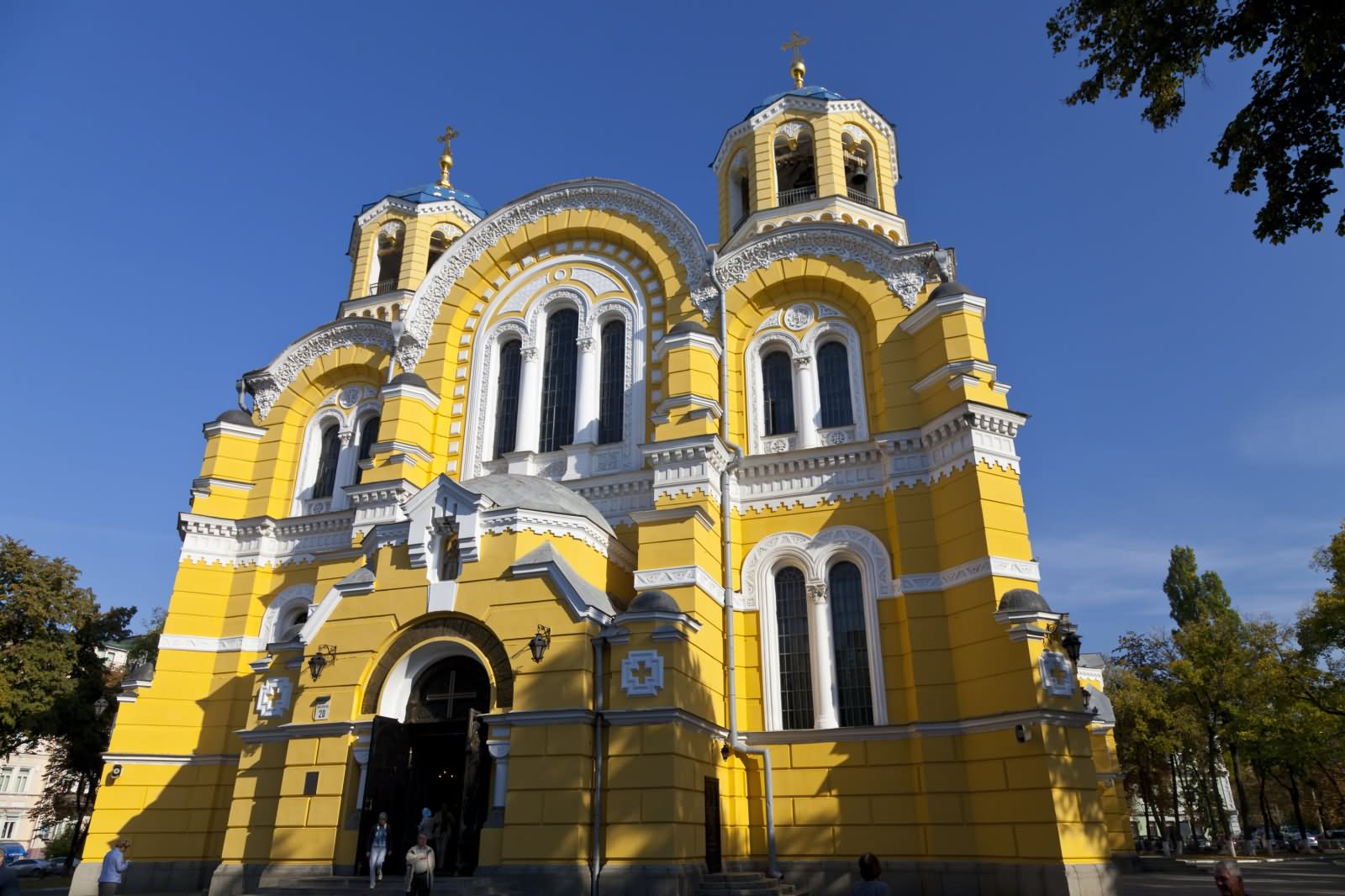 Side Picture Of The St Volodymyr's Cathedral