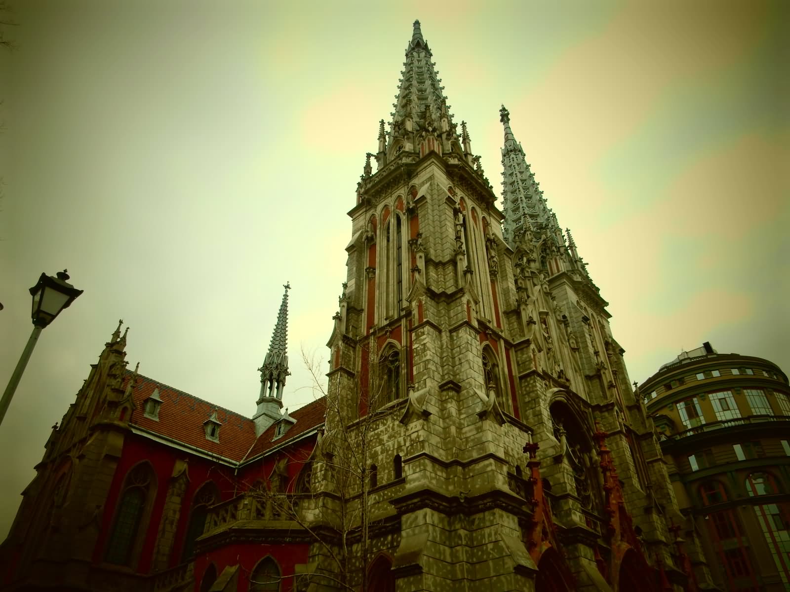 Side View Of St. Nicholas Roman Catholic Cathedral Picture