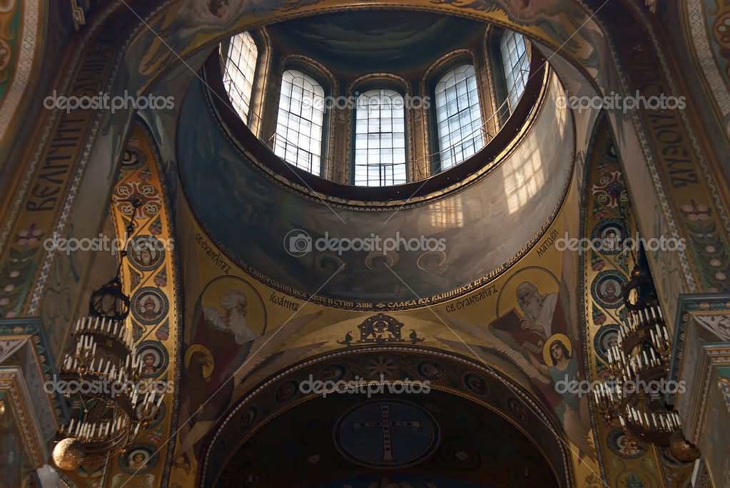 St Volodymyr's Cathedral Dome Inside Picture