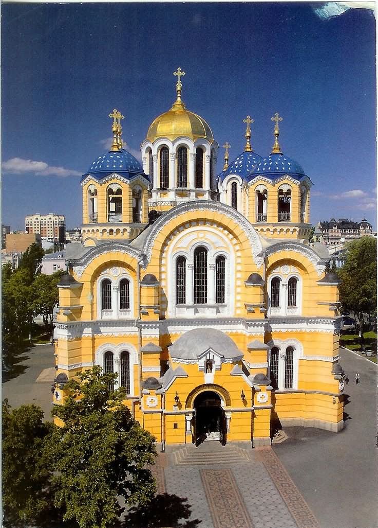 St Volodymyr's Cathedral Front Facade Picture