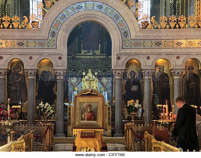 St Volodymyr's Cathedral In Kiev, Ukraine Inside View