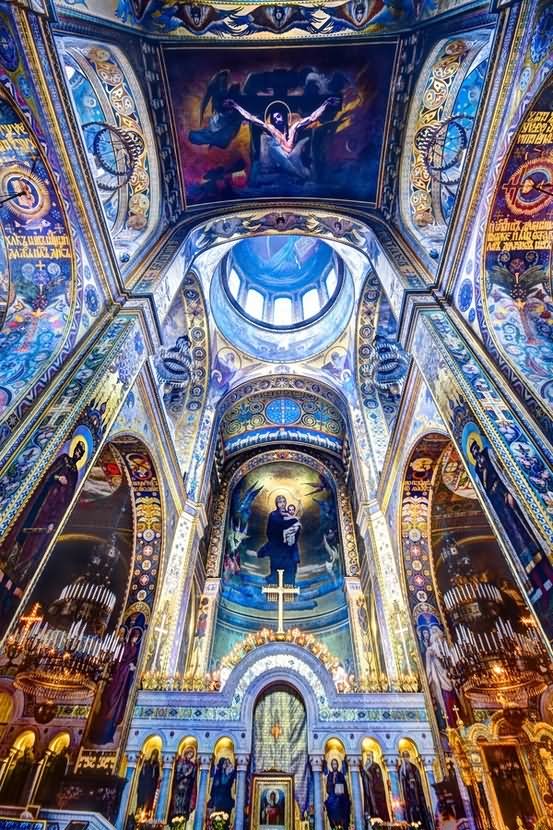 St Volodymyr's Cathedral Interior View