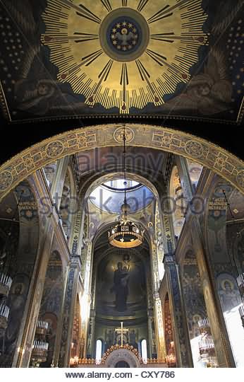 St Volodymyr's Cathedral Interior View