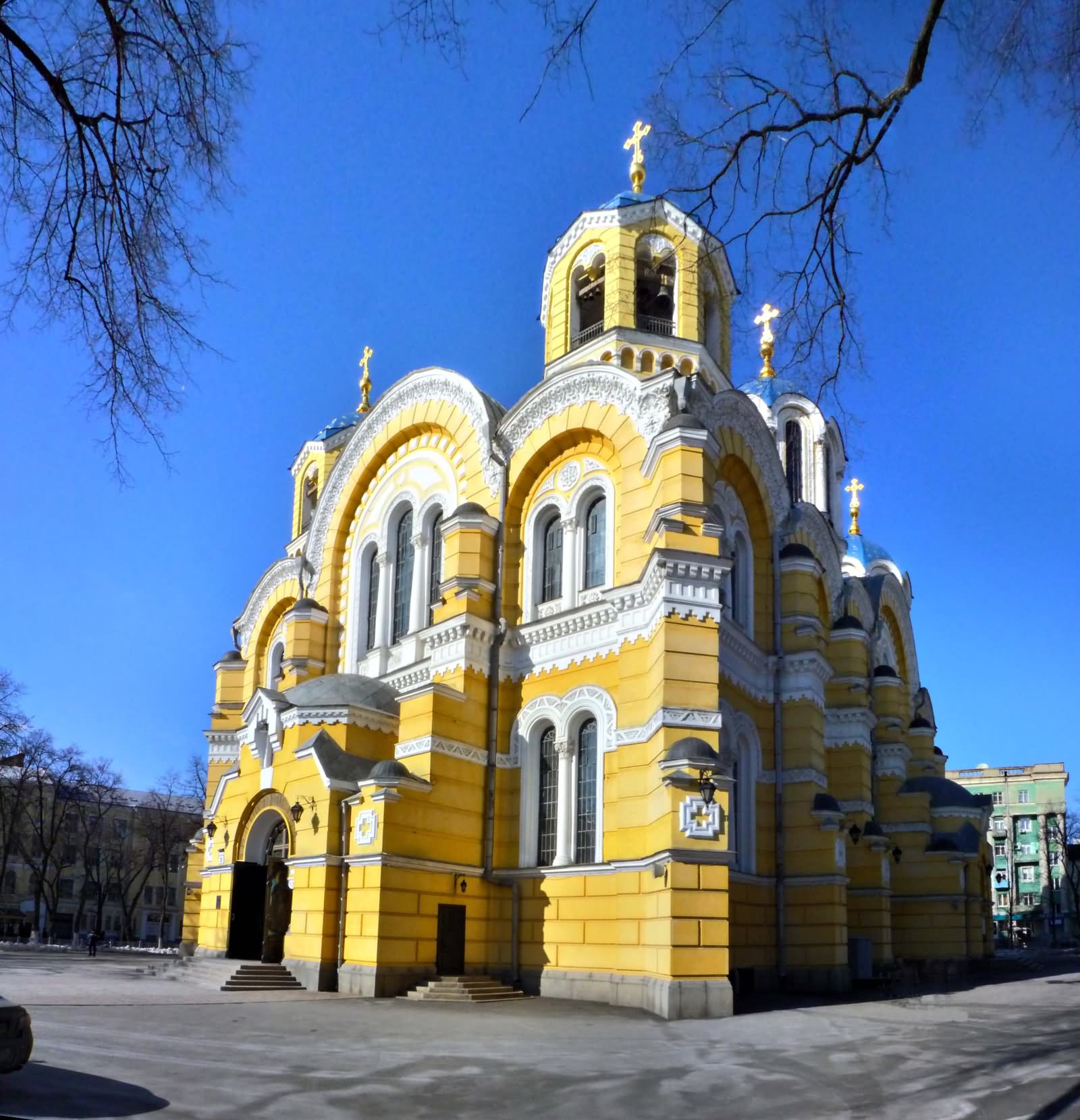 St Volodymyr's Cathedral Side View Image