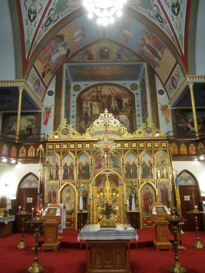 St Volodymyr's Orthodox Cathedral Interior View