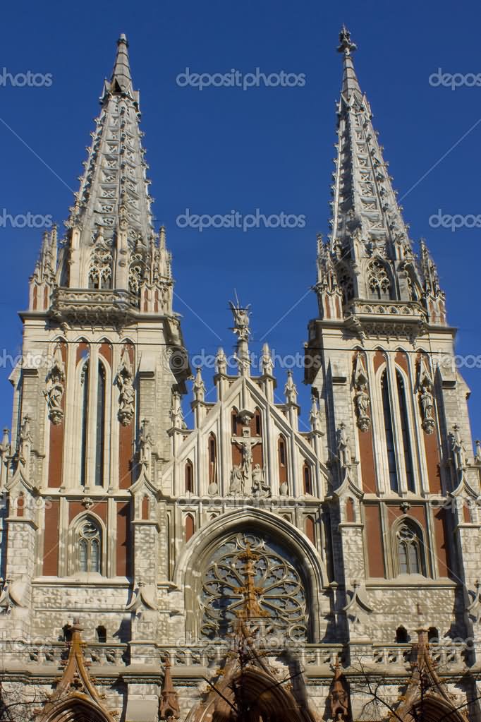 St. Nicholas Roman Catholic Cathedral In Kiev, Ukraine