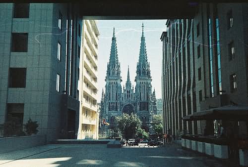 St. Nicholas Roman Catholic Cathedral View From Street