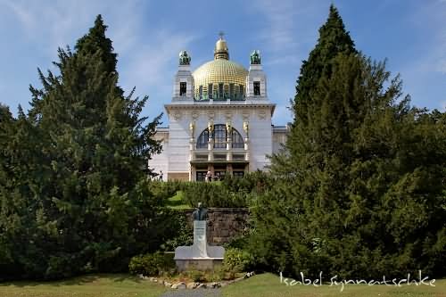 The Kirche am Steinhof View From The Garden