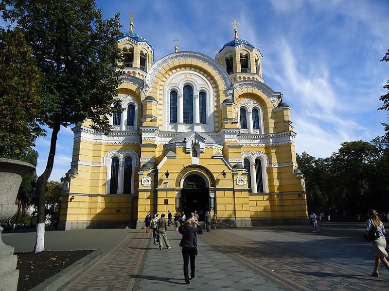 The St Volodymyr's Cathedral In Kiev, Ukraine