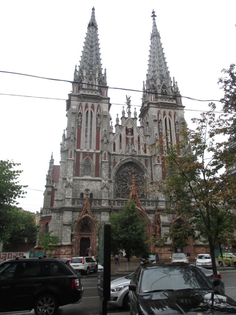 The St. Nicholas Roman Catholic Cathedral View Across The Road