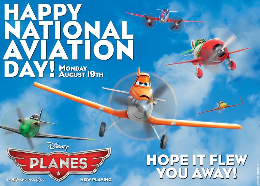 Happy National Aviation Day Hope It Flew You Away