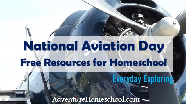 National Aviation Day Free Resources For Homeschool