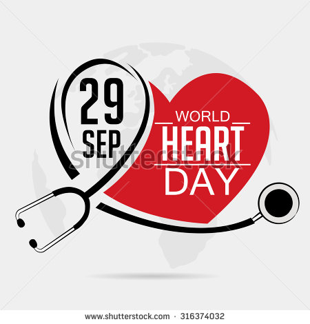 29 Sep World Heart Day Wishes Card