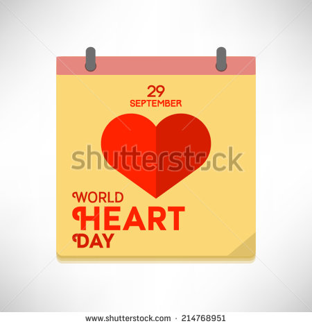 29 September World Heart Day Greeting Card