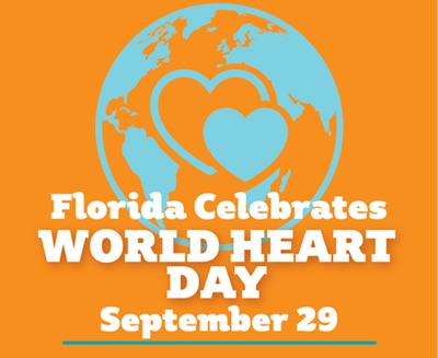 Florida Celebrates World Heart Day September 29