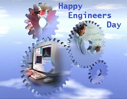 Happy Engineer's Day Gears Picture