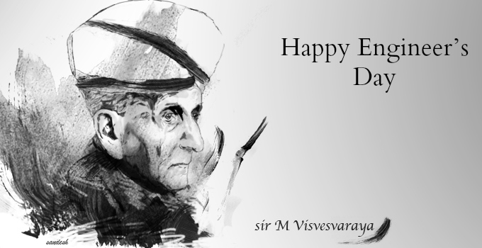 Happy Engineer's Day Sir M Visvesvaraya