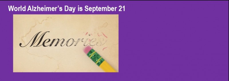 World Alzheimer’s Day Is September 21 Banner Image