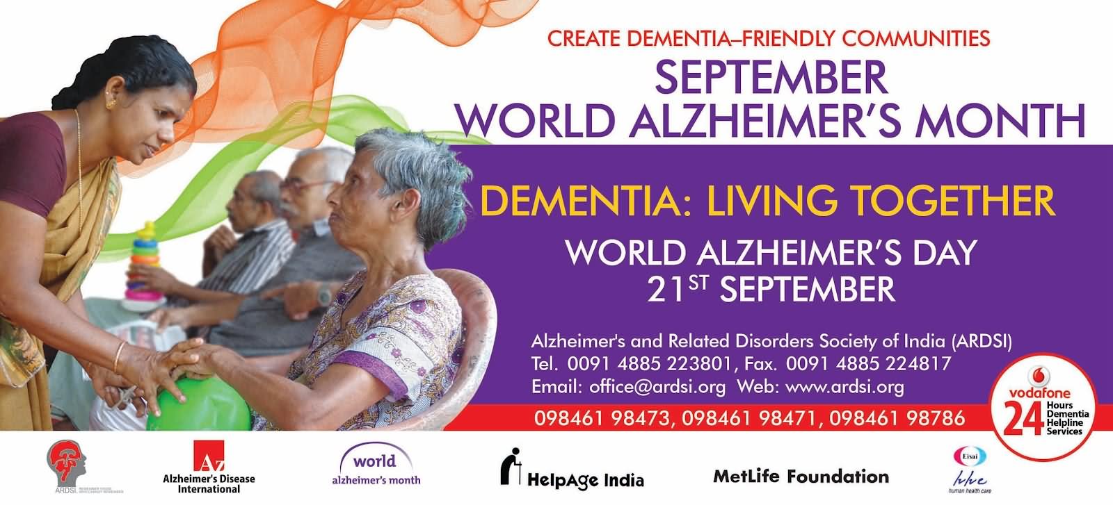 World Alzheimer’s Day Poster Image