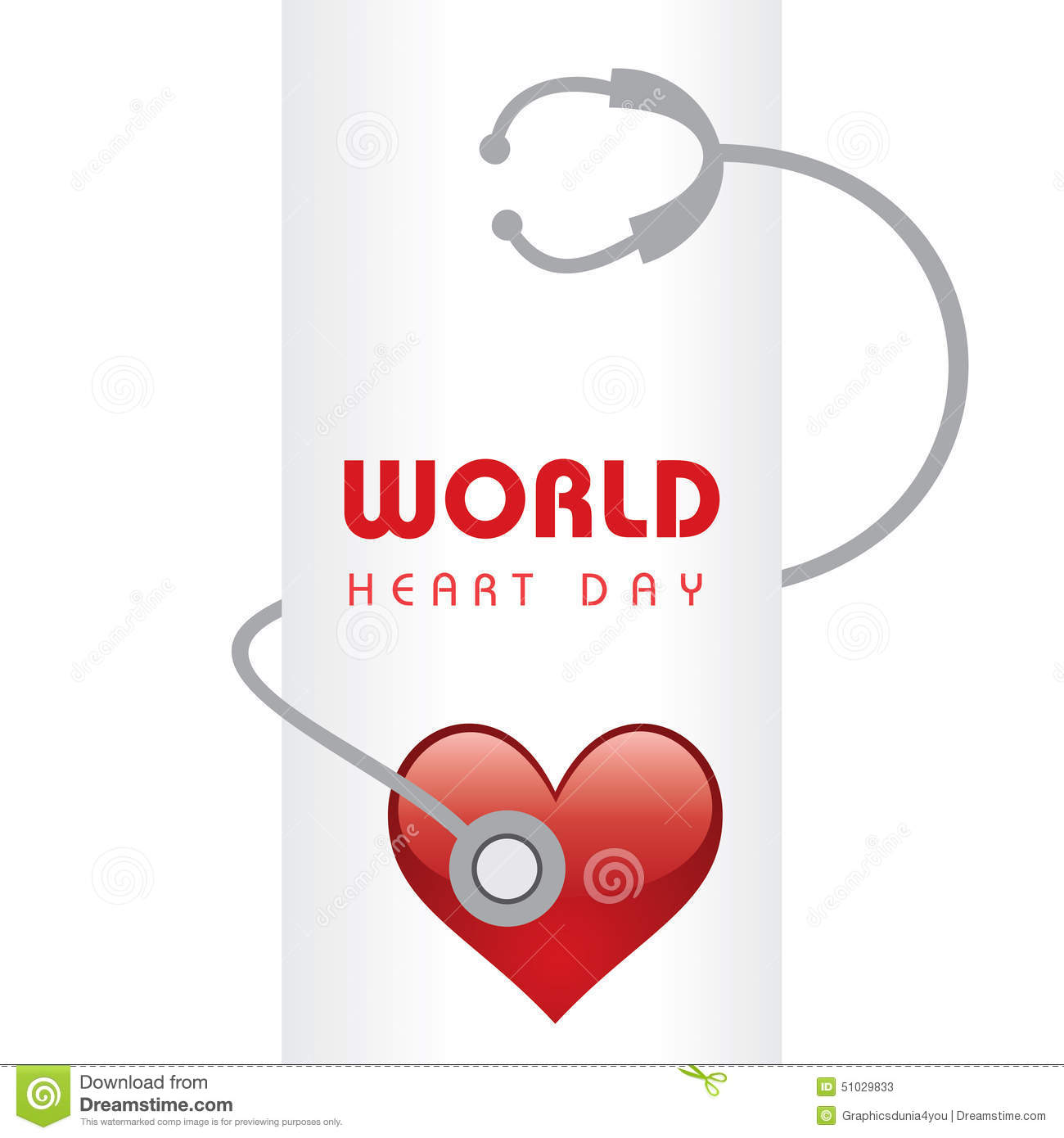 World Heart Day Card Image