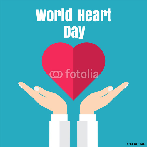 World Heart Day Greeting Card Image