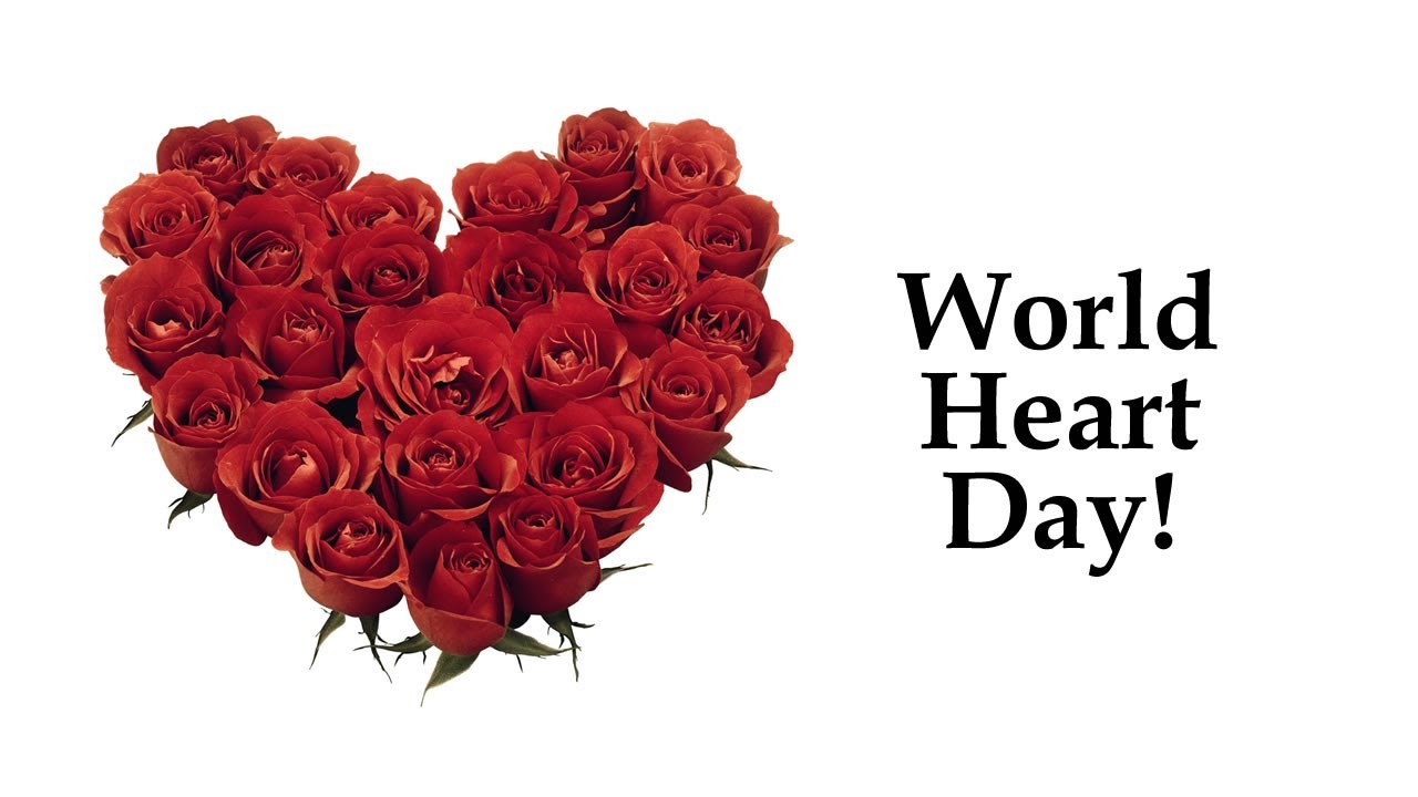 World Heart Day Heart Of Rose Flowers Picture