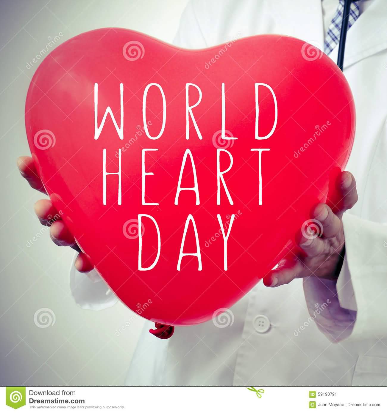 World Heart Day Heart Shaped Balloon Picture