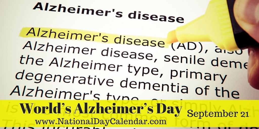 World's Alzheimer’s Day September 21 Image