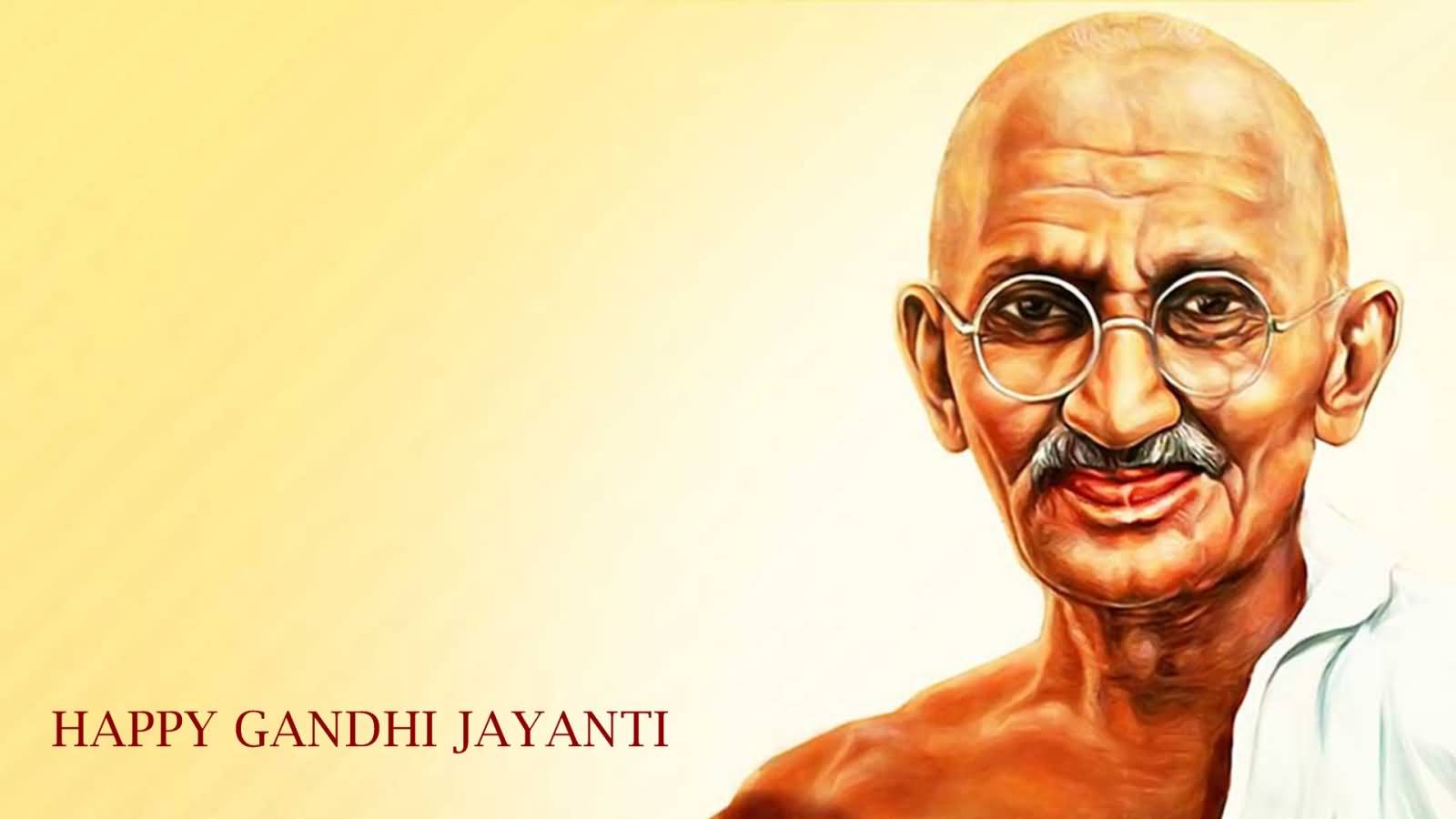 Happy Gandhi Jayanti 2018 Wallpaper