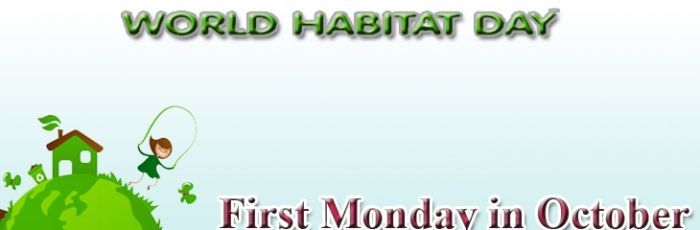 World Habitat Day First Monday In October Header Image