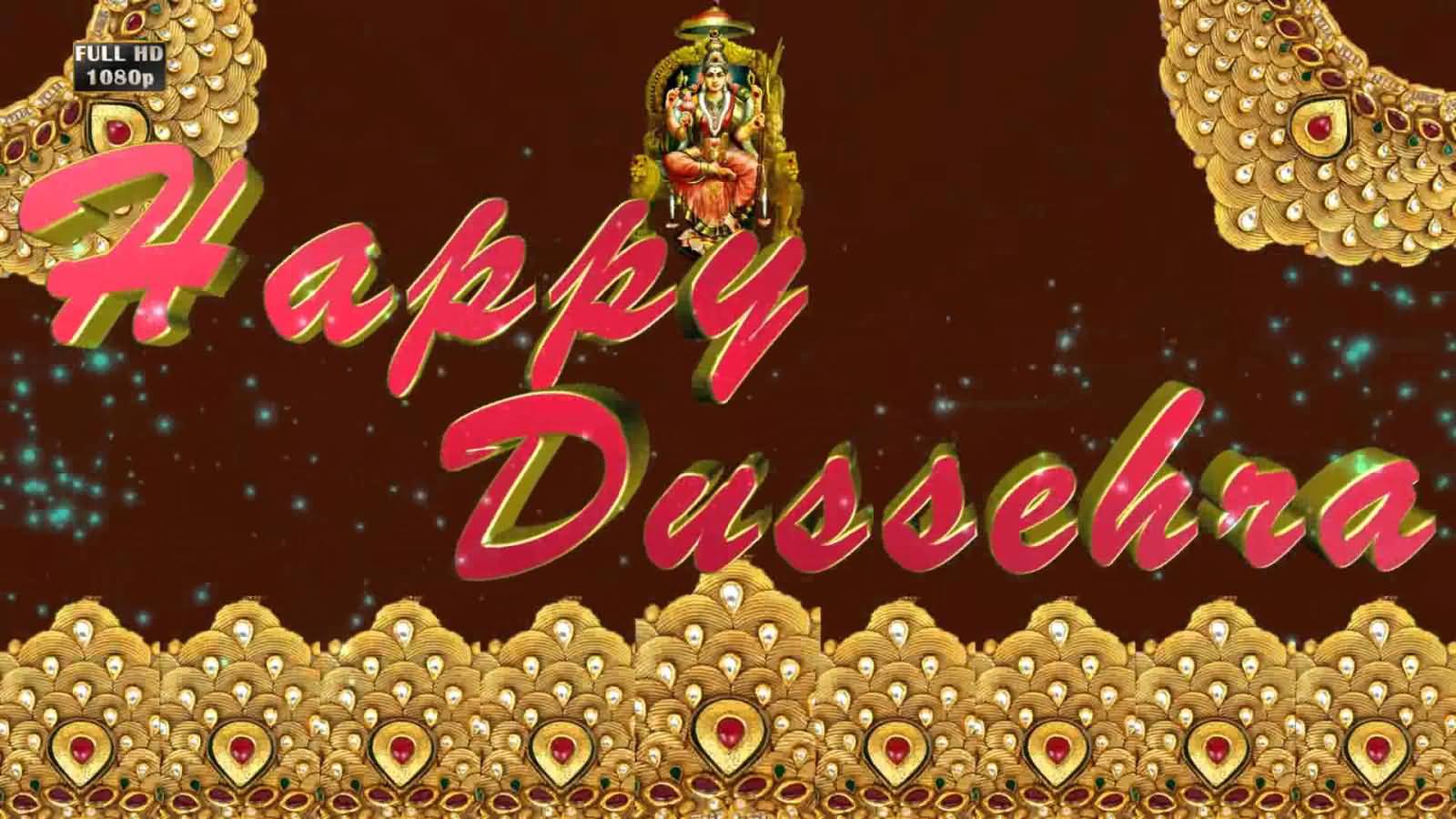 Happy Dussehra Greetings Wallpaper