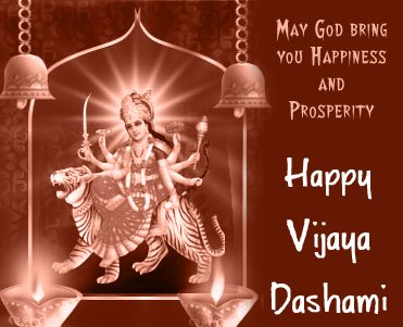 May God Bring You Happiness And Prosperity Happy Vijaya Dashmi