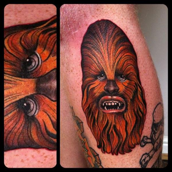 Star Wars Chewbacca Tattoo