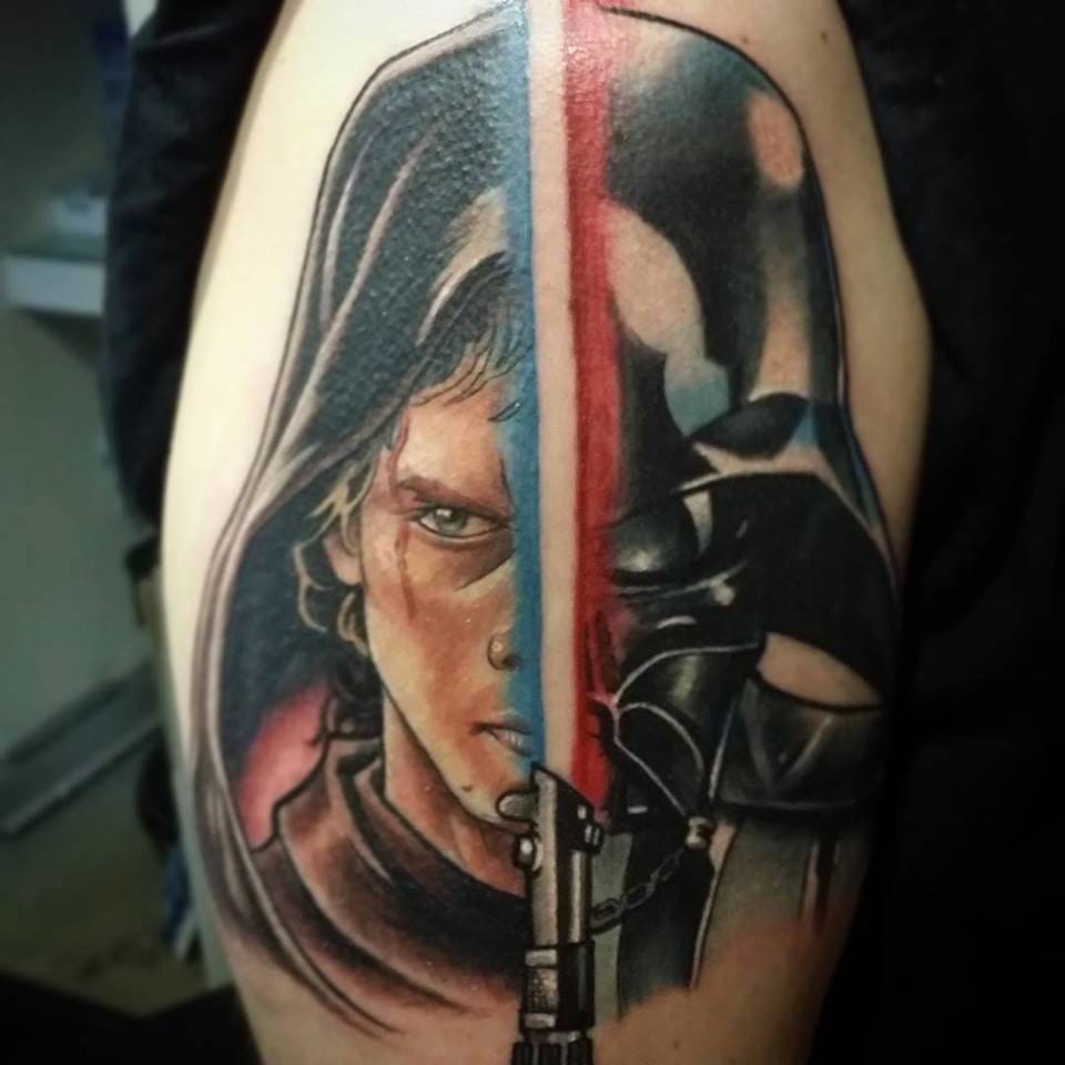 Darth Vader Tattoo by Piero