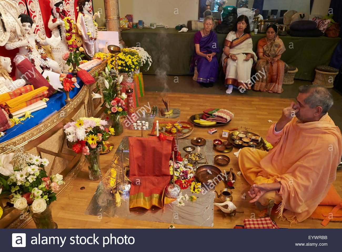 Durga Puja Celebration In Paris, France