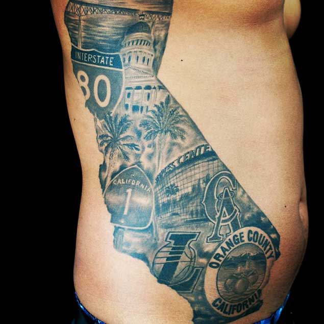 34+ Awesome California Tattoos