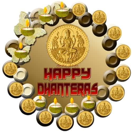 Happy Dhanteras 2016 Goddess Lakshmi Picture