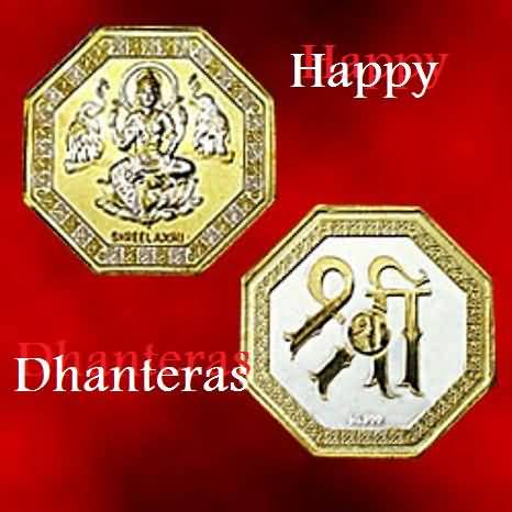 Happy Dhanteras Greeting Card Image