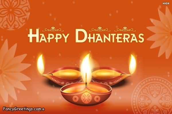 Happy Dhanteras Greeting Card