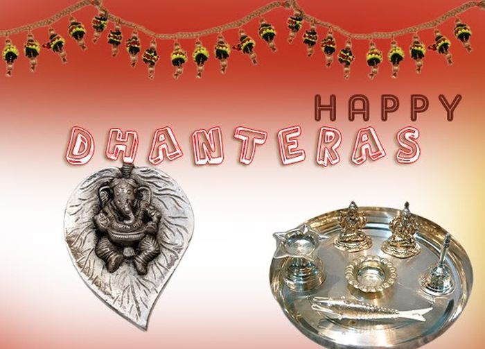 Happy Dhanteras Greeting Ecard Image