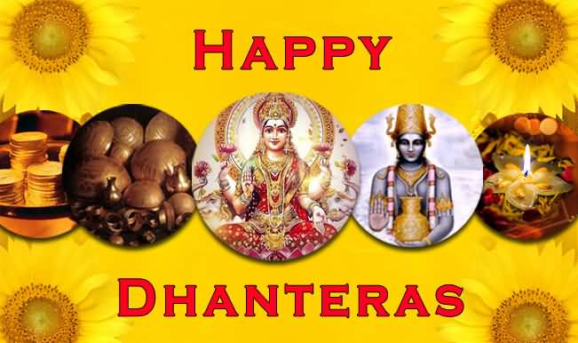 Happy Dhanteras Greetings 2016 Image