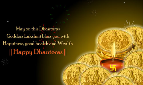 May On This Dhanteras Goddess Lakshmi Bless You With Happiness Good Health And Wealth Happy Dhanteras