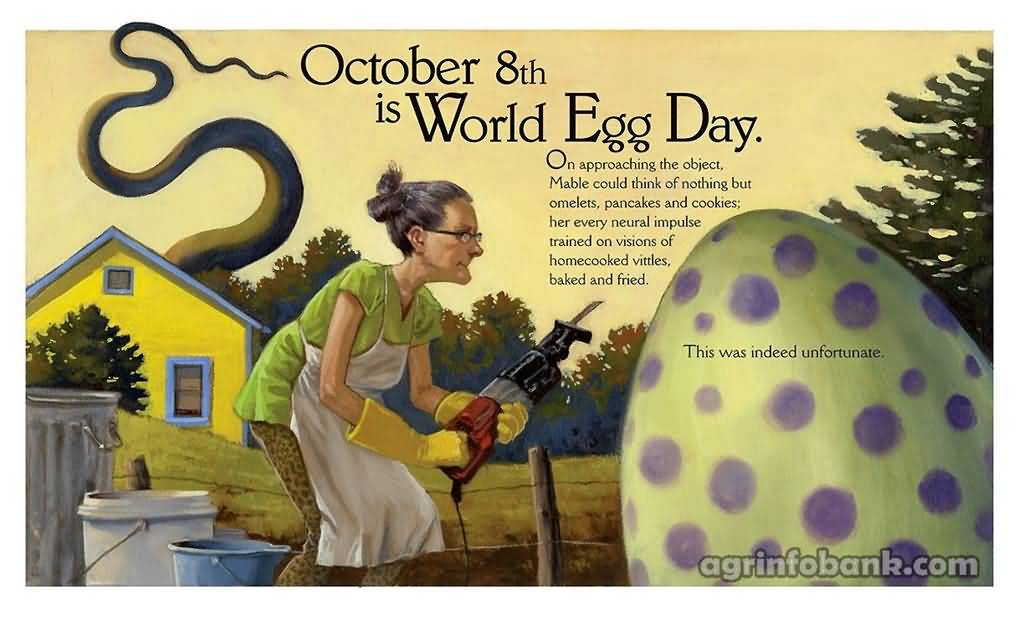 October 8th Is World Egg Day Wishes