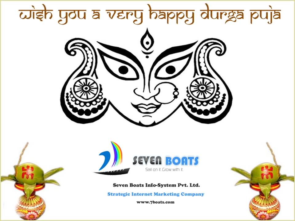 Wish You A Very Happy Durga Puja Image