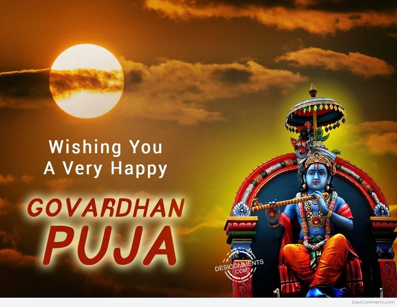 Wishing You A Very Happy Govardhan Puja