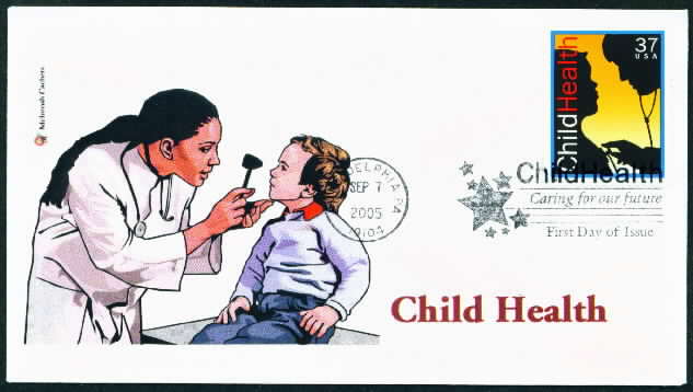 Child Health Day Doctor Examining The Child's Health