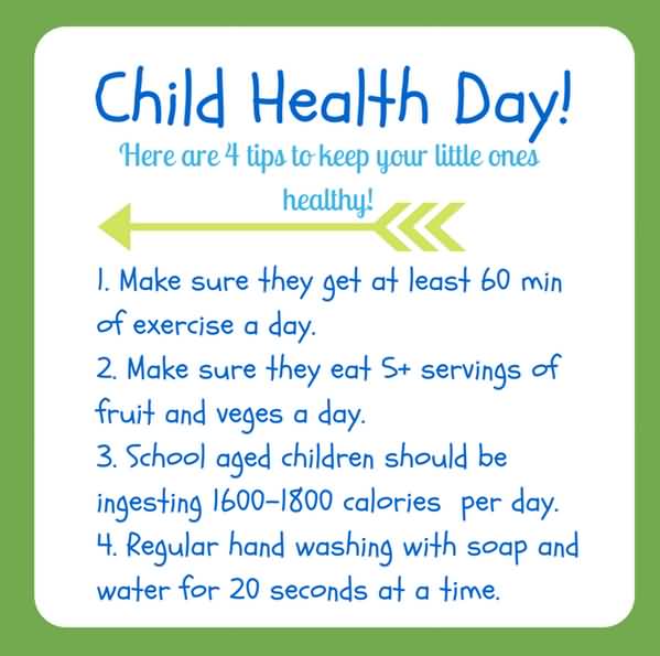 Child Health Day Here Are 4 Tips To Keep Your Little Ones Healthy