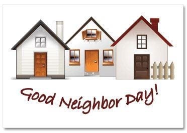 Good Neighbor Day Wishes Picture For Facebook