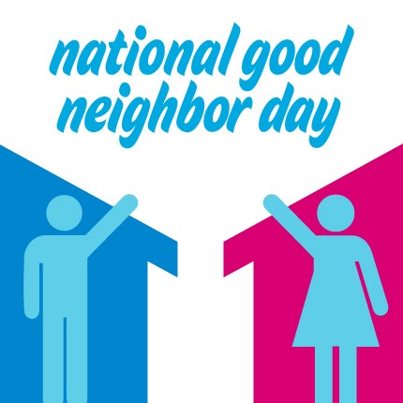 National Good Neighbor Day Card